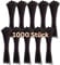 Gocableties Kabelbinder 1000 Stück Schwarz, 200 mm x 4,8 mm mit 22,2 kg Zugfestigkeit, UV Beständig Set