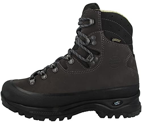 Hanwag W Alaska Lady GTX Grau - Gore-Tex Wasserdichter vielseitiger Damen Gore-Tex Trekking-Stiefel, Größe EU 43 - FA