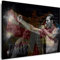 Myartstyle - Bilder Queen - Freddie Mercury Band 70 x 50 cm Leinwandbild XXL - Wandbild 1 Teilig - Gerahmter Kunstdruck Musik w-s-2023-184