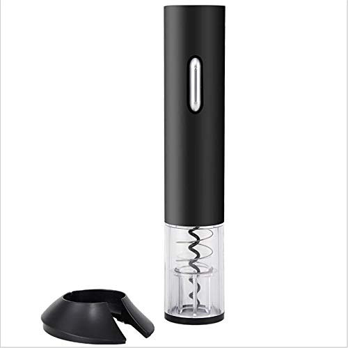 YSYPET - Cavatappi automatico in acciaio inox, colore: Nero