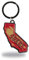 Rico Industries NFL San Francisco 49ers State Shape Schlüsselanhänger, 5,1 x 7,6 cm