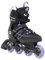 K2 Skates Damen Inline Skates Alexis 80 PRO, Black - Lavendar, 30G0213.1.1.085