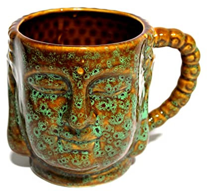F.e.s.s. Buddha-Kaffeetasse, Keramik, 473 ml