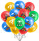 16 Pezzi Palloncini in Lattice Super lattice, Decorazione per Feste di Compleanno dei Bambini