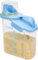 Practical Food Plastic Airtight Dry Food Cereal Storage Containers - Food Grade and BPA Free - Flour, Cornflakes, Cereal, Rice, Lentils, Sugar, Coffee, Pet Food (2L - Blue)