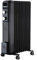 Geepas Oil Filled Radiator Heater,2000W | Energy Efficient Electric Heater, 3 Power Settings(800/1200/2000W), Adjustable Temperature & Low Running Cost | 2 Year Warranty, 9 Fins, Black