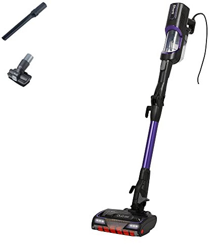 Shark Corded Stick Vacuum Cleaner [HZ500UK] Anti Hair Wrap, Purple (Renewed)