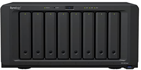 Synology DS1823xs+ 8-Bay Diskstation NAS (AMD Ryzen V1780B 4-core 3.35 (Basis) / 3.6 (Turbo) GHz 8GB Ram 1xRJ-45 10GbE LAN-Port 2X RJ-45) Bundle mit 8X 12TB Seagate IronWolf