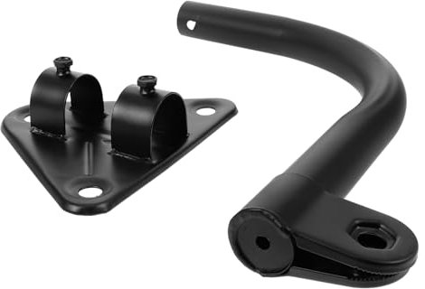 Garneck 1 Juego Accesorios Para Ventiladores Eléctricos Herramienta Para Instalar Ventiladores Electricos Ventilador De Techo Sin Aspas Montado Soporte De Montaje En Poste Planchar Black