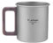 Ti Artisan Titanium Cup Camping Mug Ultralight Coffee Mug Sand Blast Portable Anti Scald Coffee Cup 300ML/450ML (300ml)