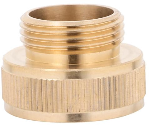YARNOW Connecteur de Tuyau Laiton Pouce Femelle à Pouce Adaptateur Rapide pour Tuyau Arrosage Raccord Étanche pour Système de Jardin