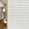 Cinbee Film autocollant pour fenêtre, opaque, 50 x 200 cm, à rayures, film brise-vue, 3D, pour fenêtre de salle de bain