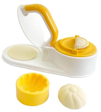 Machine à raviolis – Machine à emballer des raviolis – Outil de cuisine multifonctionnel pour la fabrication de pâtisseries, de à la main, de Wonton, aliments chinois et repas quotidiens