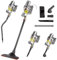 4-in-1 Corded Vacuum Cleaner 600W Bagless Lightweight Upright & Handheld HEPA Filter Home & Car Cleaning Tool, Pet Hair
