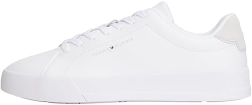 Tommy Hilfiger Men's TH Court CORE FM0FM05904YBS008 Low Top, White, 47