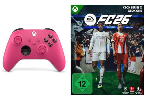 Xbox Wireless Controller - Deep Pink + EA SPORTS FC 26 Standard Edition Series X One | Disc | Deutsch