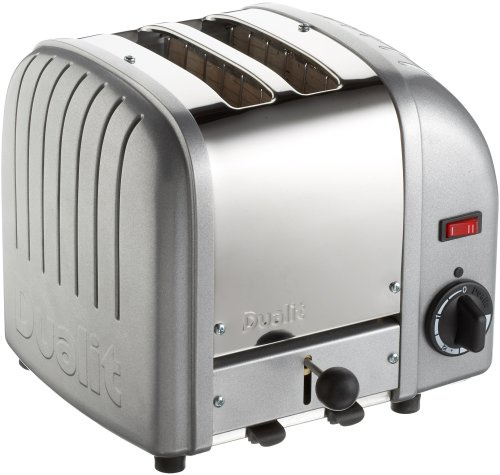 Dualit VARIO - Tostadora 2 rebanadas gris metalizado