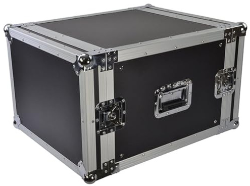 19 8U Rack Flight Case 520mm