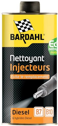 Nettoyant injecteurs diesel BARDAHL 1L | Evite le remplacement - Nettoie et protège le système d'injection