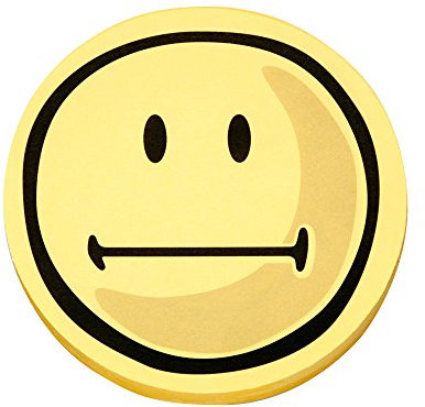 magnetoplan 1111563 Moderationskarten Smiley neutral