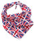 Pet Pooch Boutique Hunde-Halstuch, Union Jack, Größe M/L