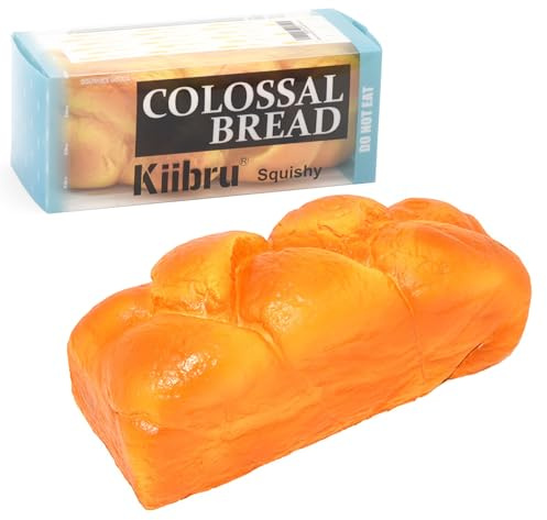 Kiibru Squishy English Bread 7.9 Colossal Slow Rising Squishies Scented Toy