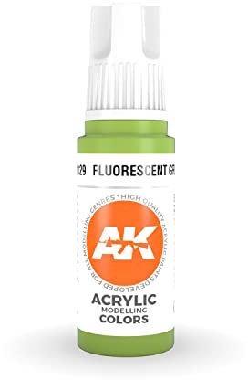 AK Interactive 3rd Gen Acrylic Fluorescent Green 17ml