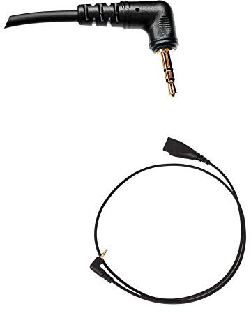 GEQUDIO 2,5mm-Klinke-Kabel einzeln - kompatibel mit Gigaset, Panasonic Telefone