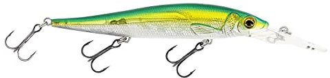 Westin Jerkbite MR 11cm 15g Suspending - Wobbler, Farbe:Olive Minnow