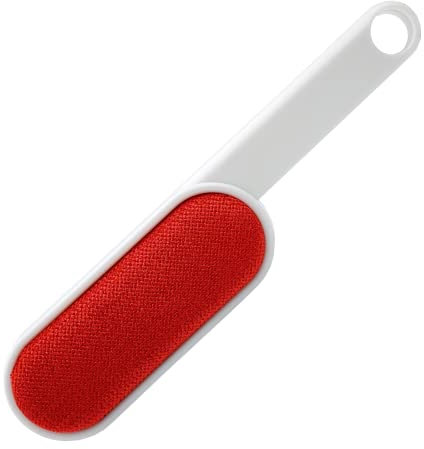 Cepillo quitapelucos de terciopelo direccionado de 2 caras para diestros y zurdos – Vellutina Palanca Pelucos para ropa y tejidos – Elimina los pelos de cualquier tejido – Fácil limpieza