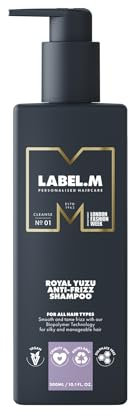 LABEL.M Royal Yuzu Anti-Frizz Shampoo 300ml – With Recyclable Pump