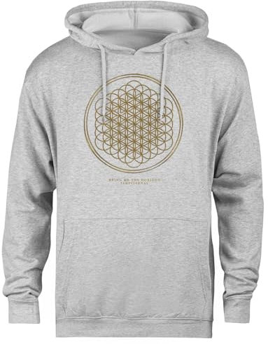 Generisch 3D Sempiternal Unisex Grauer Kapuzenpullover, Geschlechtsloser Pullover