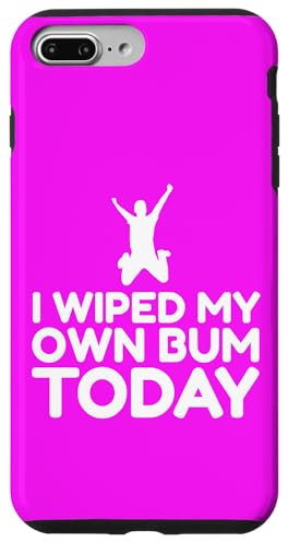 iPhone 7 Plus/8 Plus Wiped My Own Bum Funny Vacation Swap Case