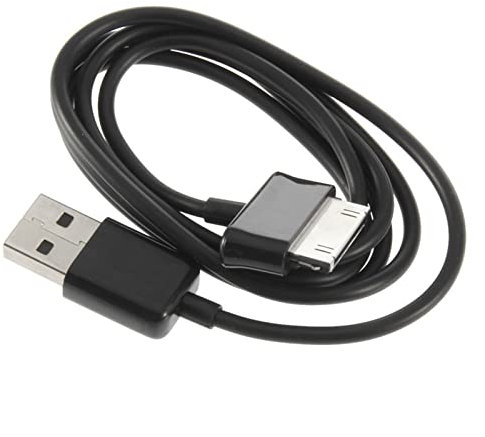 ULIJTH Cable de datos de carga USB para tablet Tab P3100, P3110, GT-P5100, P6200, P6800, GT-P7500, para cables de viaje en casa
