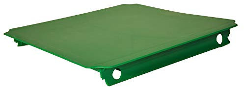 move and stic TikTakToo Moveandstic Platte 40x40 40x20 zum Erweitern Klettertürmen, Bällebad, Rutschen, Krabbel und Klettern im Spielzimmer für Drinnen und Draußen (40x40cm, grün)