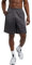 Champion Herren Dlouhé síťové šortky kapsami Athletic Shorts, Granit Heather-407q88, L EU