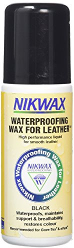 Nikwax Unisex Waterproofing Wax for Leather, Black, 100 ml