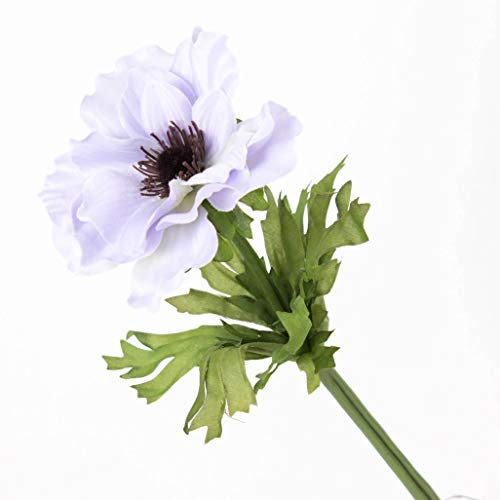 artplants.de Anemone Decorativo, Lilla, 35cm, Ø 9cm - Fiore Artificiale/Decorazione Floreale