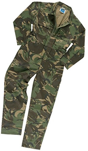 Castle Clothing Kids Boys Girls Army Camo Overall
