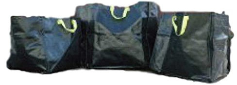 Sodee Premium 200 gr/m2 Lot de 3 sacs poubelle de jardin 70 l 100 l et 170 l