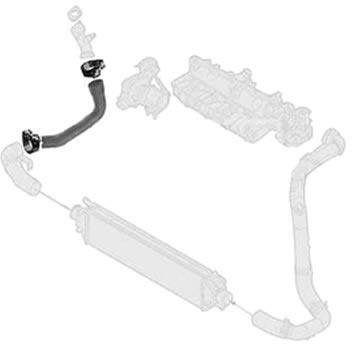 Borg & Beck BTH1038 Turbo Hose To Fit Fiat Linea 1 6 MJTD