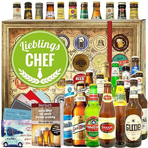 Lieblings-Chef/Bierbox Welt und DE/Geschenke Chef/Adventskalender 2024 2025 Bier