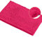 LuxUrux Bath Mat-Extra-Soft Plush Bath Shower Bathroom Rug, 1'' Chenille Microfiber Material, Super Absorbent Shaggy Bath Rug (Hot Pink, 50 x 80 cm)