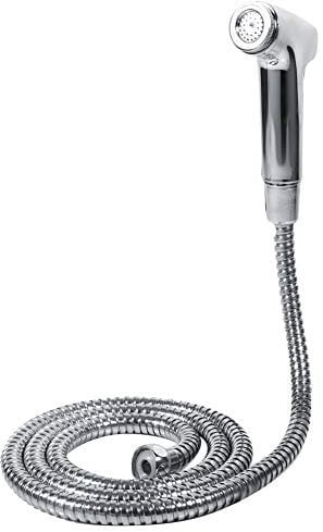 Wakects - Bidé para bidet, accesorio para inodoro, higiene personal, kit de bidé de mano, soporte de pared, cabezal de ducha y flexible de 150 cm