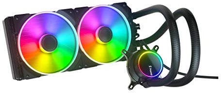 Fractal Design Celsius+ S28 Prisma PWM ARGB 280mm Silent Performance Slim Radiator AIO CPU Wasserkühlung, Liquid/Water Cooler