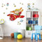 kina - R00578 Wandaufkleber Kind Ökologisches Hypoallergenes Weicher Stoffeffekt Repositionierbar Fabel kleine Prinz Wanddekoration Neugeborene Kinderzimmer Selbstklebende Tapete - 100x30 cm