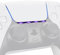 eXtremeRate Autocollants pour Pavé Tactile Lightbar LED Compatible avec ps5 Manette, avec Ensemble d'Outils pour ps5 Controller, 40 pièces en 8 Couleurs