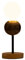 Pauleen 48191 Marble Dream Tischleuchte max. 20 Watt Schwarz, Holz Marmor, Holz E27
