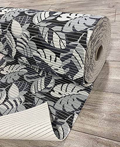 Mambo-Design Badematte Saunaläufer Tropical Meterware Weichschaummatte Breite 65 cm Länge wählbar abwaschbar wasserabweisend, Größe:65 x 100 cm