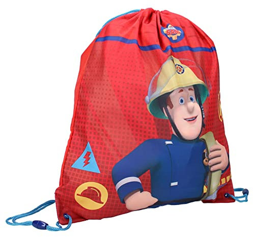 Feuerwehrmann Sam Unstoppable Hero Sportbeutel Sporttasche Turnbeutel Schuhbeutel